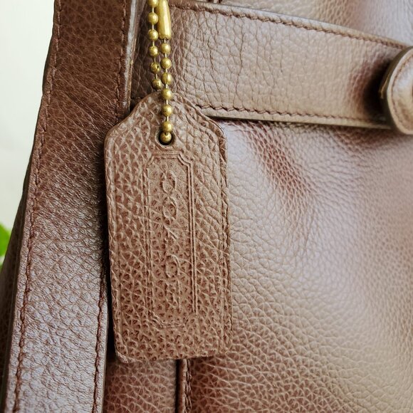 EUC & HTF Coach Madison Deauville Bag (#4426) in Beechnut – Italian made! - Picture 5 of 16